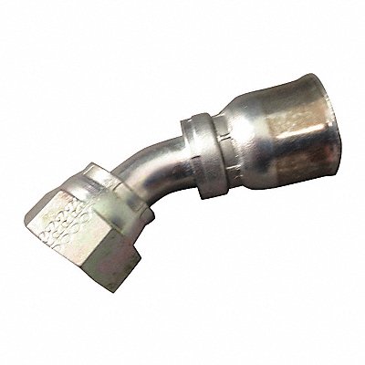 AEROQUIP FJ32540808S Crimp Fitting 45 deg 1/2 ID 13/16 FORS