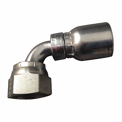 AEROQUIP FJ32550606S Crimp Fitting 90deg 5/16 ID 11/16 FORS