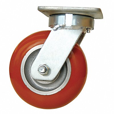 GRAINGER 423J19 Kingpinless Plate Castor Swivel 1000 lb.