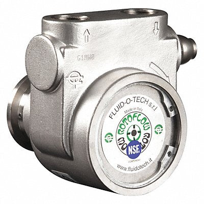 FLUID-O-TECH PA1011 Pump 1/2 NPTF 327 Max GPH SS Bypass