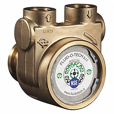FLUID-O-TECH PA900 Pump 1/2 NPTF 295 Max GPH Brass