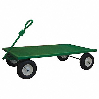 DURHAM MFG GT5WT366012PN83T Wagon Truck 1200 lb Ld Cap. Green 16 ga.
