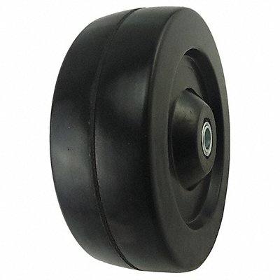 GRAINGER 426A66 Solid Rubber Wheel 6 350 lb.