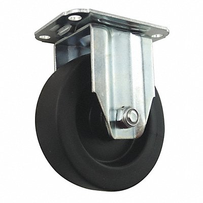 GRAINGER 426A82 Standard Plate Castor Rigid 195 lb.