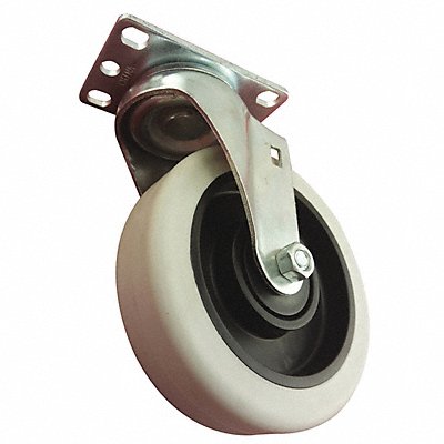 GRAINGER 426A84 Standard Plate Castor Swivel 400 lb.