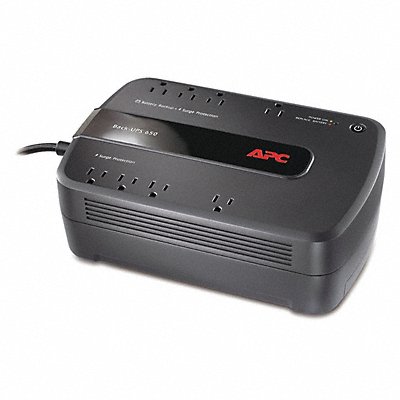 APC BY SCHNEIDER ELECTRIC BE650G1 UPS System 12.1 min./3.3 min Backup Time
