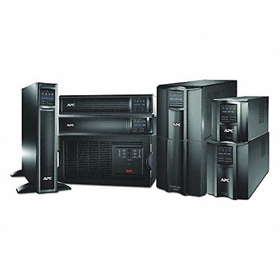 APC BY SCHNEIDER ELECTRIC SMC10002UC UPS System 16.3 Min/6 Min Backup Time