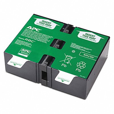 APC BY SCHNEIDER ELECTRIC APCRBC124 Replacement UPS Battery 24VDC 3 H