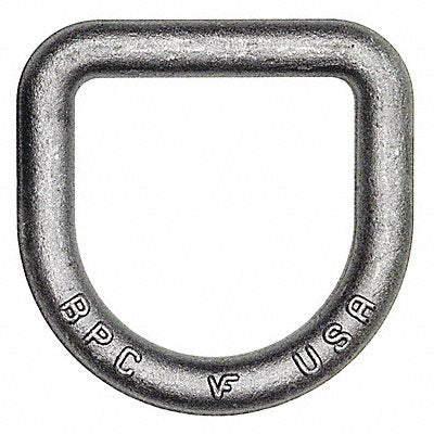 BUYERS PRODUCTS B40RZY D-Ring Yellow Zinc Steel 16000 lb Cap