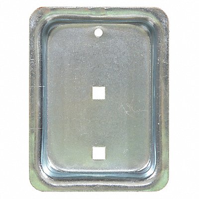 BUYERS PRODUCTS B38BZY D-Ring Bracket Yellow Zinc 11781 lb Cap