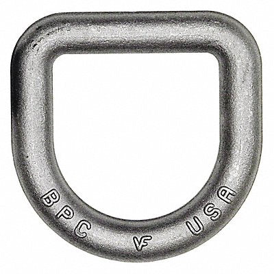 BUYERS PRODUCTS B46RZY D-Ring Yellow Zinc Steel 25000 lb Cap.