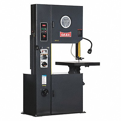 DAKE CORPORATION 9870312 Band Saw Vertical 50 to 5000 SFPM
