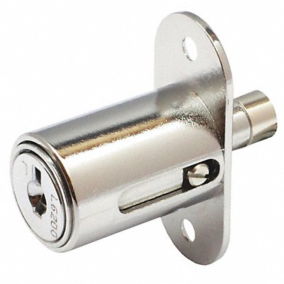 DELTA LOCK GSR1250R625PCSM1 Sliding Door Lock Round Bolt Plunger