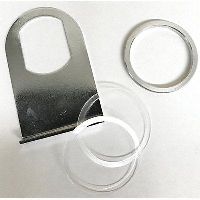 DELTA LOCK GCI1375LBRACKETKIT Cam Lock Acc For Thickness 1/4in Chrome