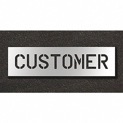 RAE STL10870614 Pavement Stencil Customer