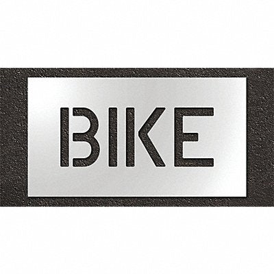RAE STL10870617 Pavement Stencil Bike