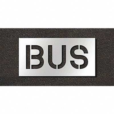 RAE STL10871015 Pavement Stencil Bus