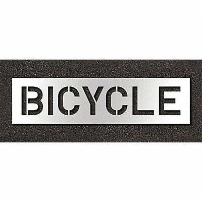 RAE STL10871018 Pavement Stencil Bicycles
