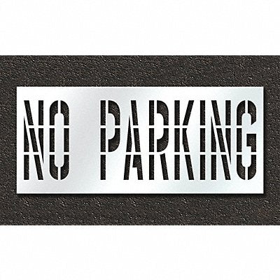 RAE STL10873632 Pavement Stencil No Parking