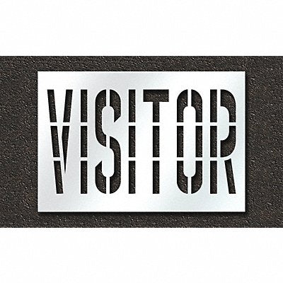 RAE STL10873634 Pavement Stencil Visitors
