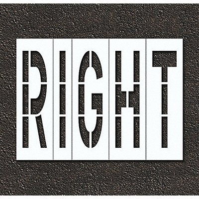 RAE STL10879621 Pavement Stencil Right
