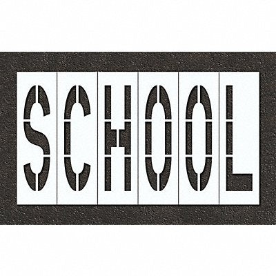 RAE STL10874823 Pavement Stencil School