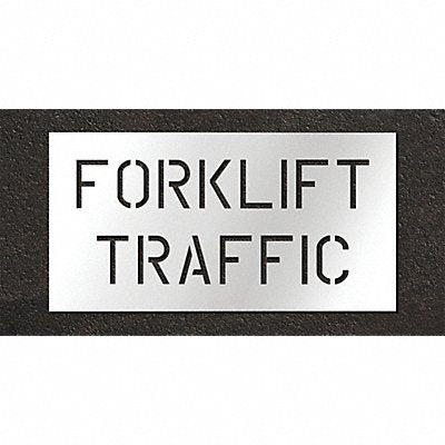RAE STL10810602 Pavement Stencil Forklift Traffic