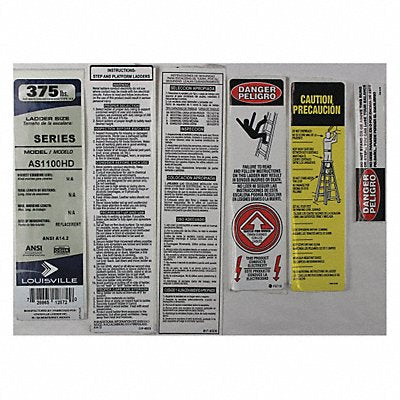 LOUISVILLE PKAS1100HD Label Kit