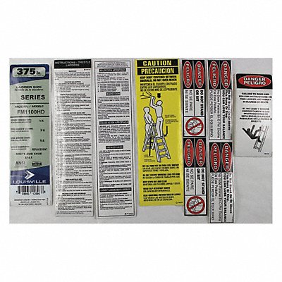 LOUISVILLE LADDER PKFM1100HD Label Kit