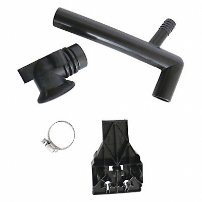 ELKAY 1000001877 Drain Kit Black L 8 1/2 in W 3 1/2 in