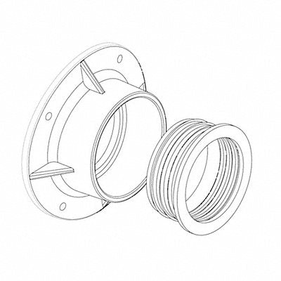 LIBERTY PUMPS K001238 Inlet Hub 4 in