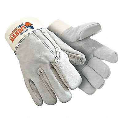 HEXARMOR 5042XL10 Leather Gloves Grey XL PR