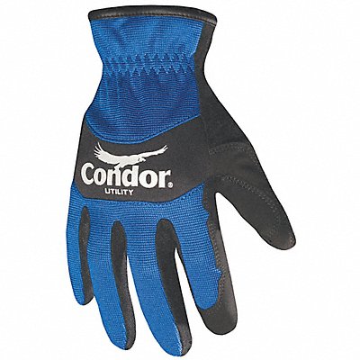 CONDOR 42LA20 Mechanics Gloves S Blue/Blck Neoprene PR