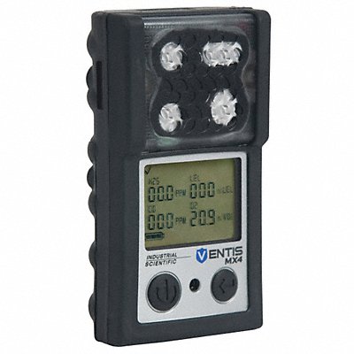 INDUSTRIAL SCIENTIFIC VTSK1233000101 Multi-Gas Detector 8 hr Battery Life