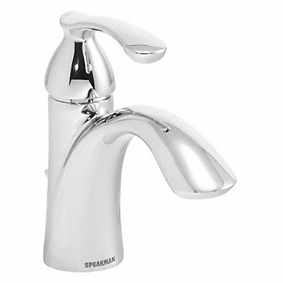 SPEAKMAN SB2011E Mid Arc Chrome Speakman Chelsea Brass