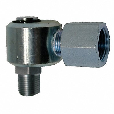 SPEEDAIRE 42PC79 Swivel 90 Deg Brass 1/2 in FNPT Inlet