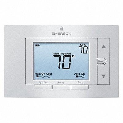 EMERSON 1F85U22NP Low Volt NP Digital Thermostat H and C Wired