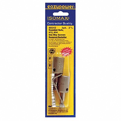 EAZYPOWER 88242 Screw Remover Screwdriver #12 #14 PK2