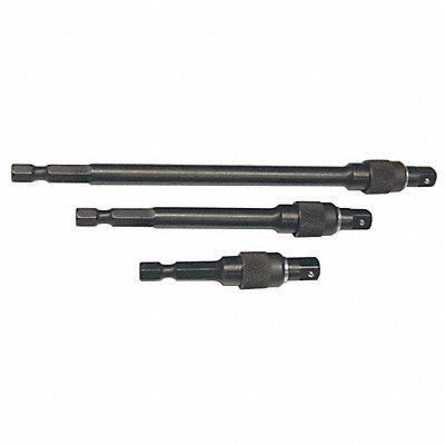 SK PROFESSIONAL TOOLS 32160 Socket Adaptor Set 1/4 Male Hex 1/4 Sq