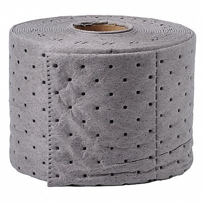BRADY SPC ABSORBENTS SRP75P Absorbent Roll Universal Grey 50 ft.L