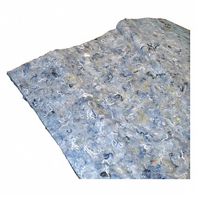 BRADY SPC ABSORBENTS RAG1818 Absorbent Pad Universal Blue PK50