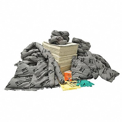 BRADY SPC ABSORBENTS SKR95R Spill Kit Refill Universal Dark Green