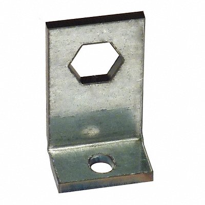 ASHLAND CONVEYOR LBRKT1116H25 Roller Bracket For 11/16 In Hex Axle