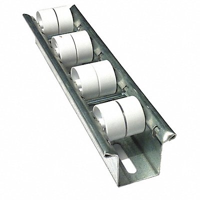 ASHLAND CONVEYOR 10FRM2503 Flow Rail 10Ft L 3InOAW U-Channel