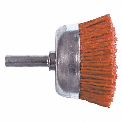 CENTURY DRILL AND TOOL 77223 Cup Brush Fine Nylon 150 Grit 2 in.
