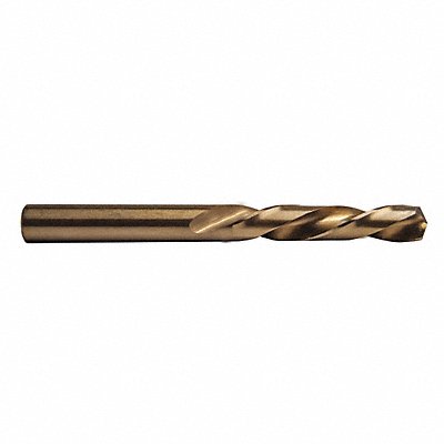 CENTURY DRILL AND TOOL 74124 Left Hand Cobalt Jobber Drill Bit 3/8in.