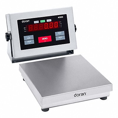 DORAN 4350 Checkweigher Scale SS Platform 50 lb Cap.