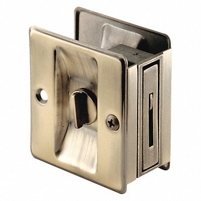 PRIME-LINE N6774 Pocket Door Lock/Pull 1-3/8 to 1-3/4 W