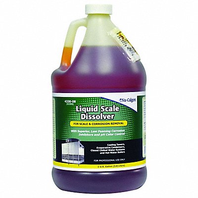 NU-CALGON 433008 Corrosion Inhibitor Orange 1 gal Bottle