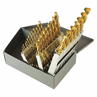 CHICAGO-LATROBE 57734 Jobber Drill Set 29 pc HSS
